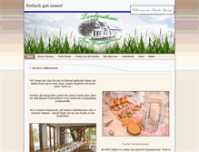 Tablet Screenshot of gasthaus-wiesengrund.de